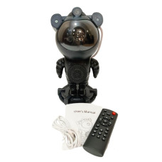 Нічник-проєктор "Космонавт": зоряне небо, місяць, абстракція - весь космос у твоїх руках!